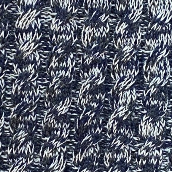 Woolovers Cashmere Wool Duster Cardigan Cable Knit Nautical Chunky Long Granny-L - Picture 11 of 15